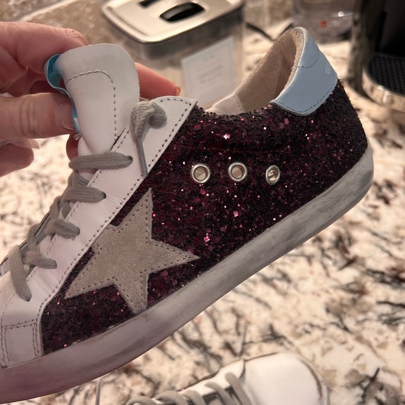 SOLD ON OTHER SITE golden goose GGDB superstars glitter sequin size 39 - Picture 10 of 13